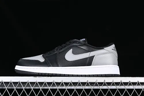 All categories Air Jordan Jordan series basketball shoes Air Jordan 1 Low Z version Air Jordan 1 Low OG "Shadow" AJ1 Joe 1 shadow gray low-top basketball shoes 705329-003